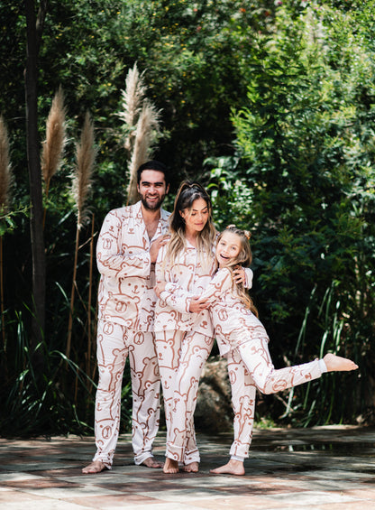 White Bear - KIDS: Cuello Redondo y Pantalon