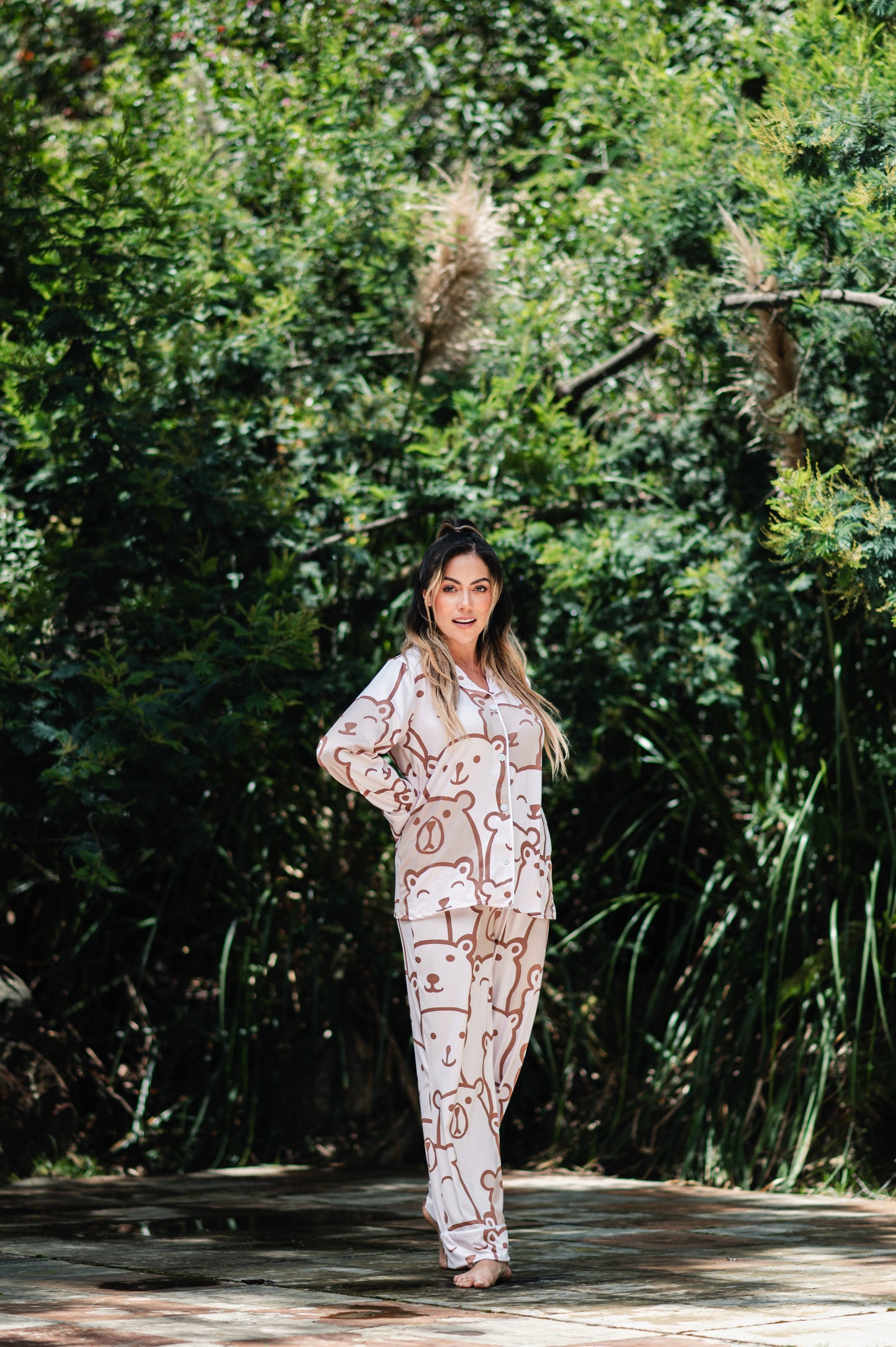 White Bear - Camisa Manga Larga y Pantalon