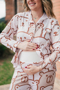 White Bear - Camisa Manga Larga y Pantalon Maternidad