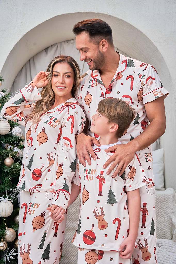 Merry Xmass Hombre - Camisa + Pantalon