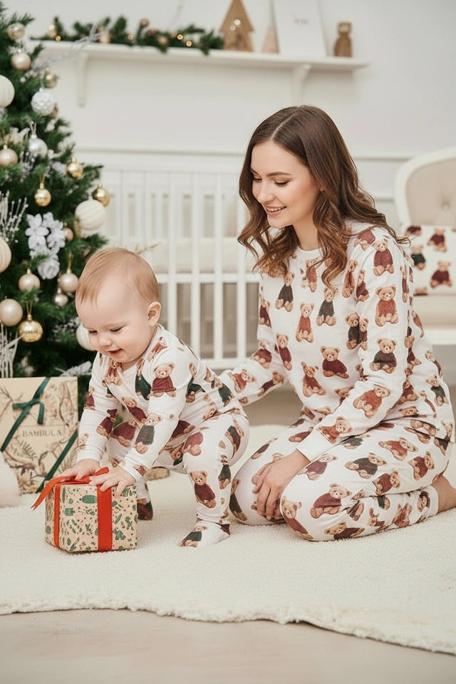 Osos De Navidad - Enterizo de Bebe