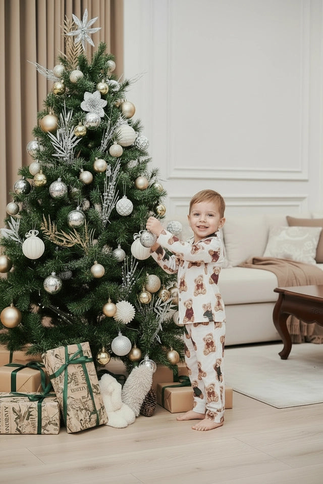 Osos de Navidad Kids - Camisa manga larga y pantalon