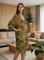 Jungla Oliva -  Bata y Kimono