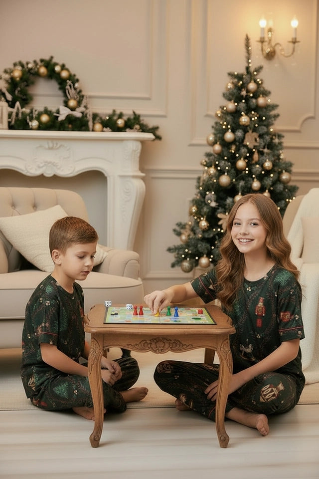 Cascanueces Verde Kids -  Manga Corta y Pantalon