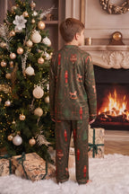 Cascanueces Verde - Kids: Camisa Manga Larga y Pantalon