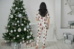 Osos De Navidad Mujer- Camisa manga corta + Pantalon