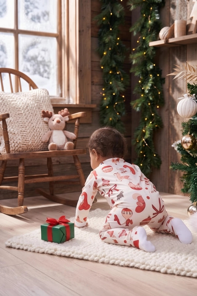 Merry Xmass- Enterizo de Bebe