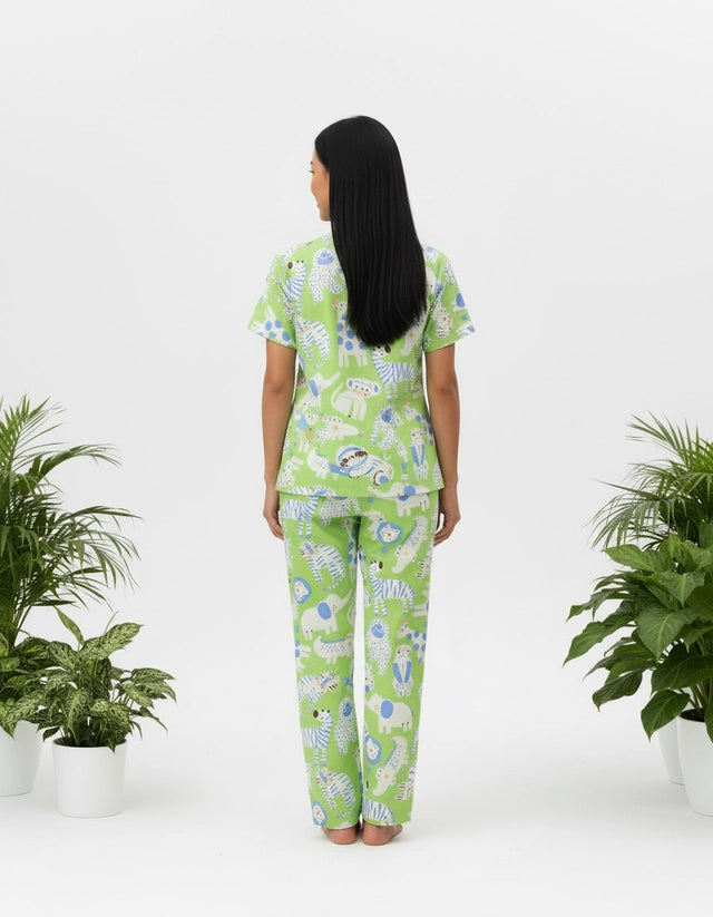 Jungle Animals Lemon - Manga corta + Pantalon