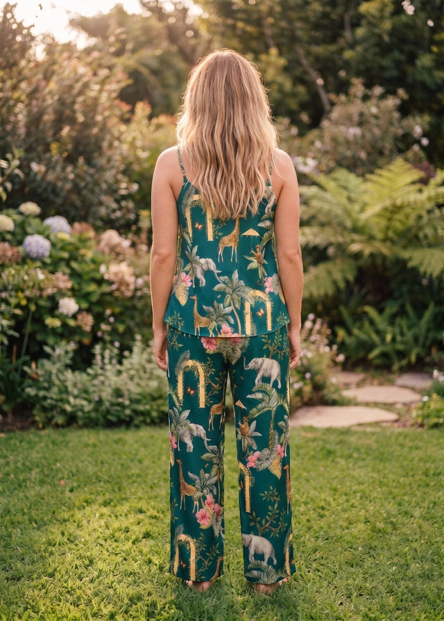 Selva Hindu Jade - Tiritas + pantalon