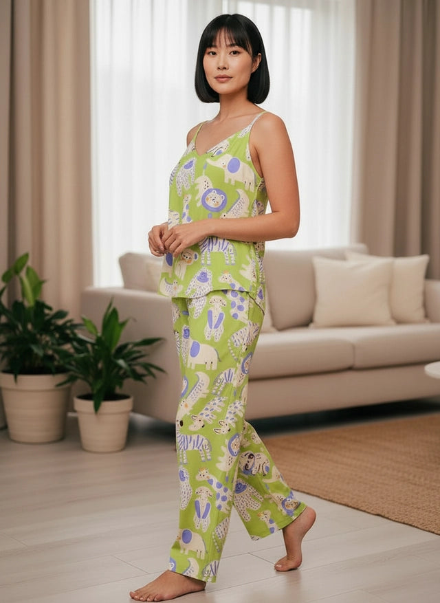 Jungle Animals Lemon- Tiritas + pantalon