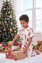 Merry Xmass Kids - Manga Corta y Pantalon