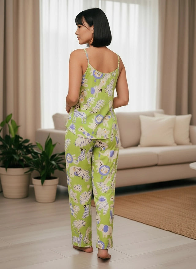 Jungle Animals Lemon- Tiritas + pantalon