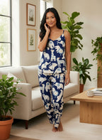Jungle Animals Blue - Tiritas + pantalon