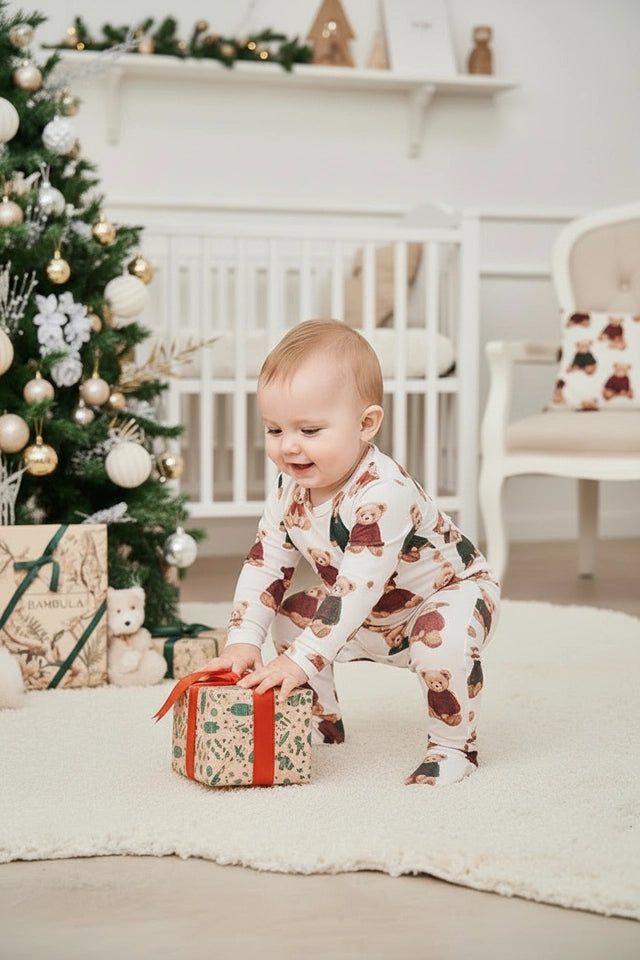 Osos De Navidad - Enterizo de Bebe