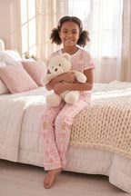 Navidad Rosa Kids - Manga Corta y Pantalon