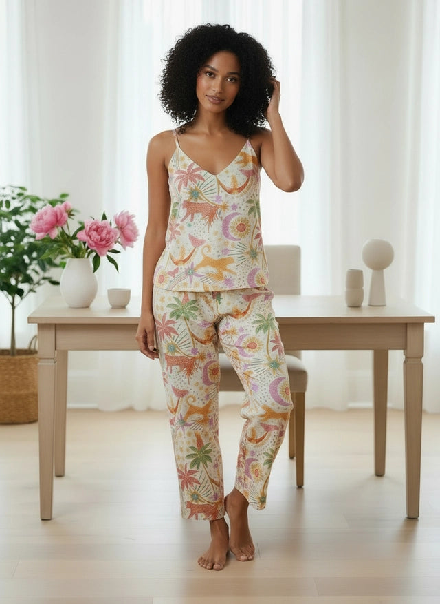 Paradise White - Tiritas + pantalon