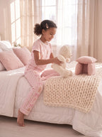 Navidad Rosa Kids - Manga Corta y Pantalon