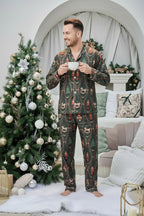 Cacanueces Verde Hombre - Camisa + Pantalon