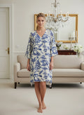Selva Africana Azul - Bata y Kimono