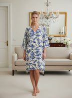 Selva Africana Azul - Bata y Kimono