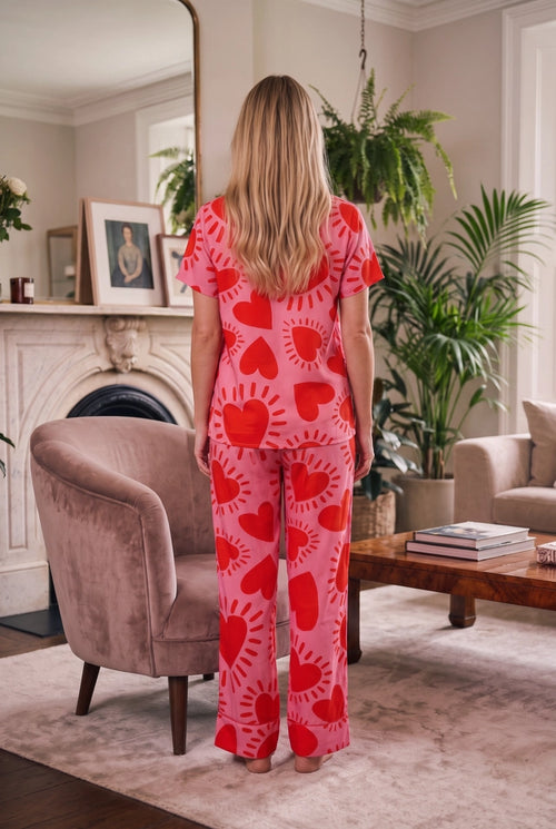 Amor Fucsia  - Manga corta + Pantalon