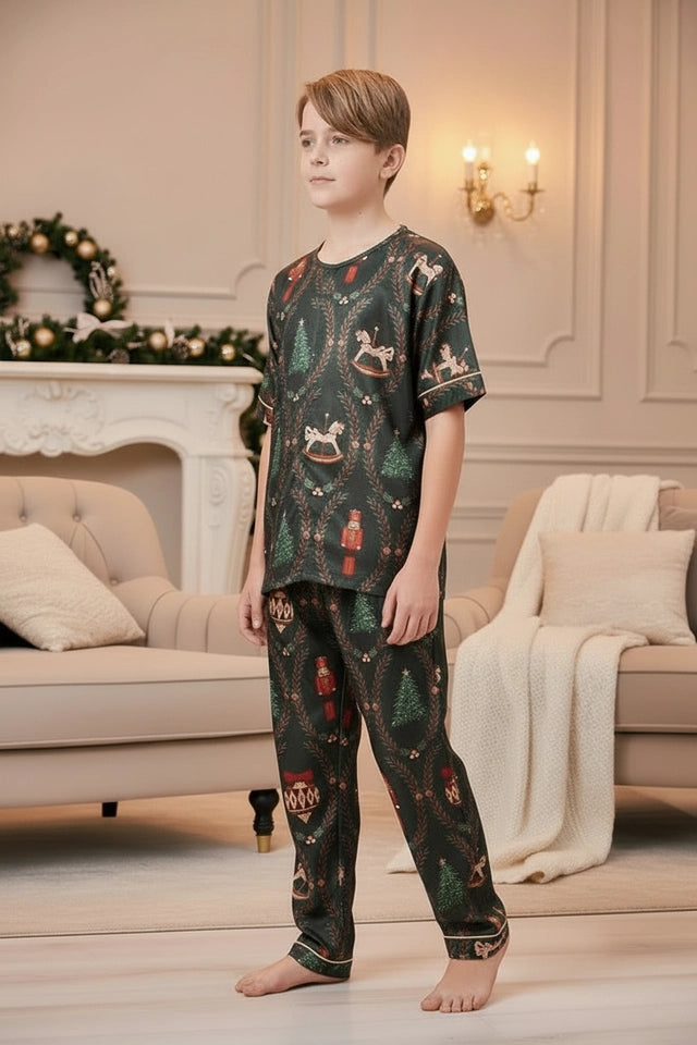 Cascanueces Verde Kids -  Manga Corta y Pantalon