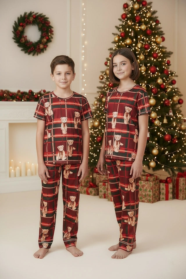 Leñadora De Osos Kids - Manga Corta y Pantalon