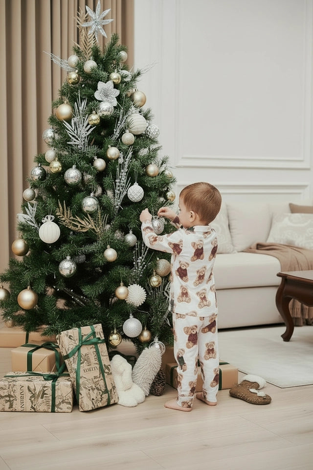 Osos de Navidad Kids - Camisa manga larga y pantalon