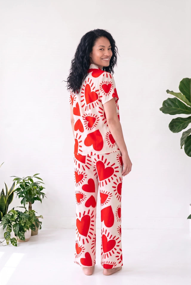 Amor Rojo  - Manga corta + Pantalon