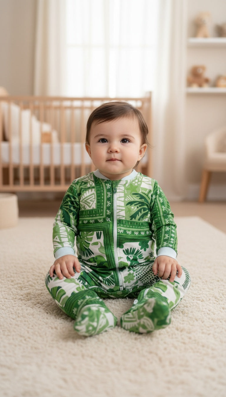 Selva Verde - Enterizo Bebe READY TO SHIP