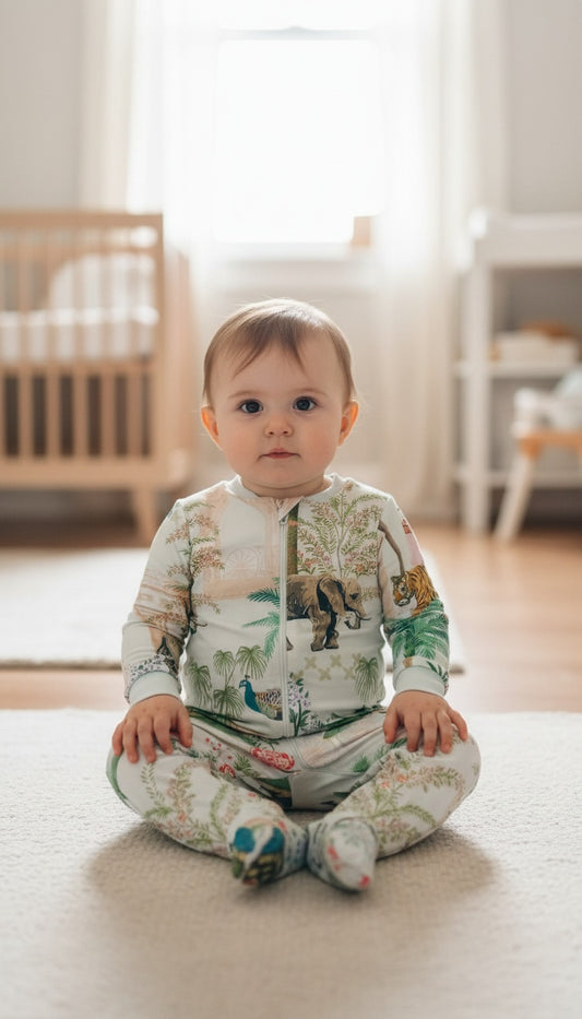 Safari Blanco - Enterizo Bebe READY TO SHIP