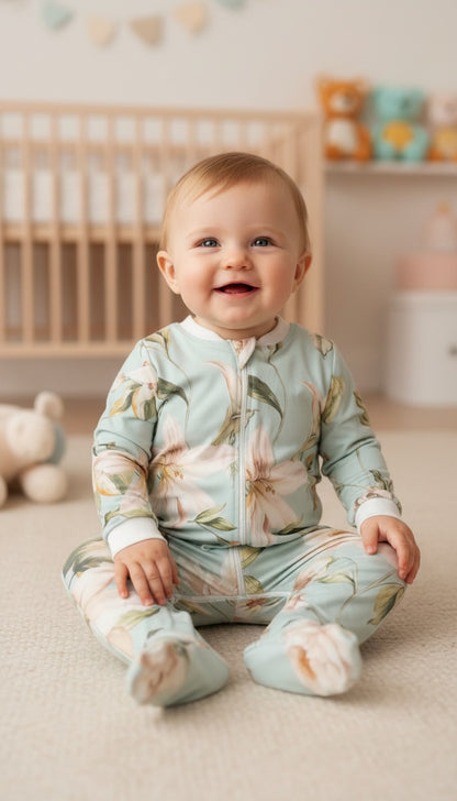 Idilio Celeste - Enterizo Bebe READY TO SHIP