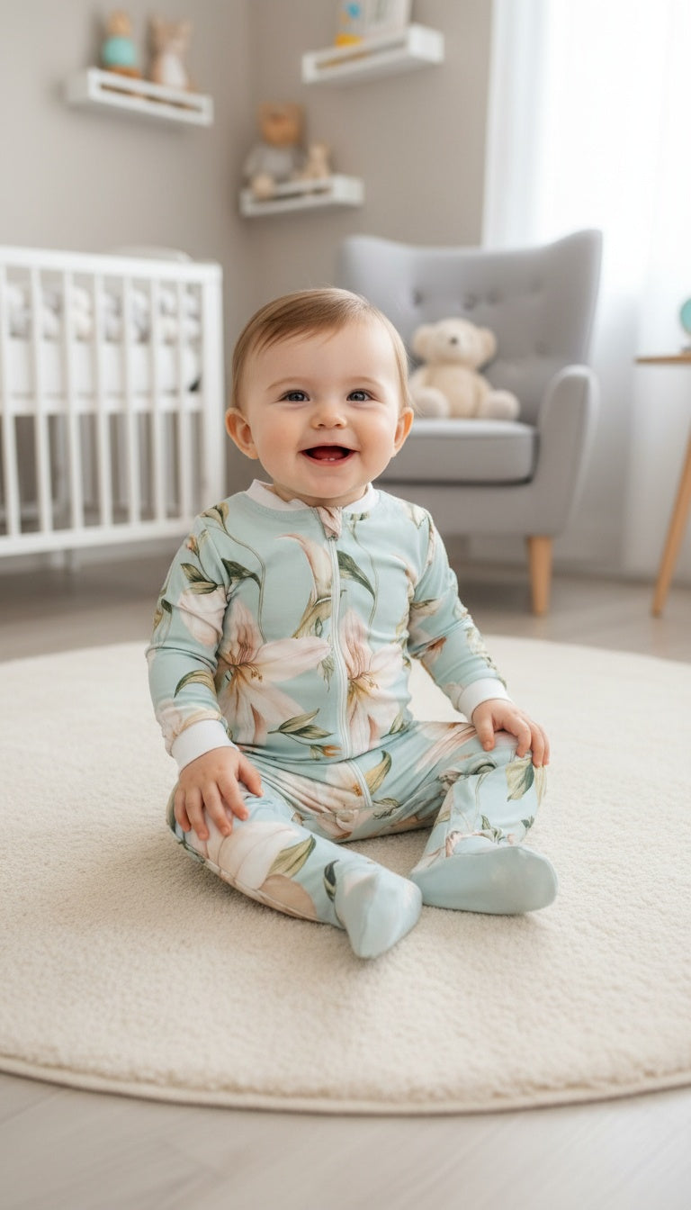 Idilio Celeste - Enterizo Bebe READY TO SHIP