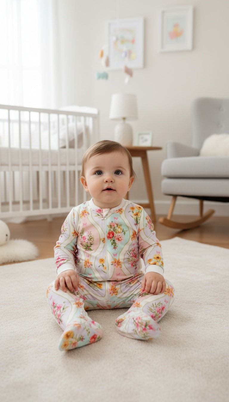 Bouquette de Flores - Enterizo Bebe READY TO SHIP