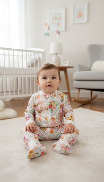 Bouquette de Flores - Enterizo Bebe READY TO SHIP