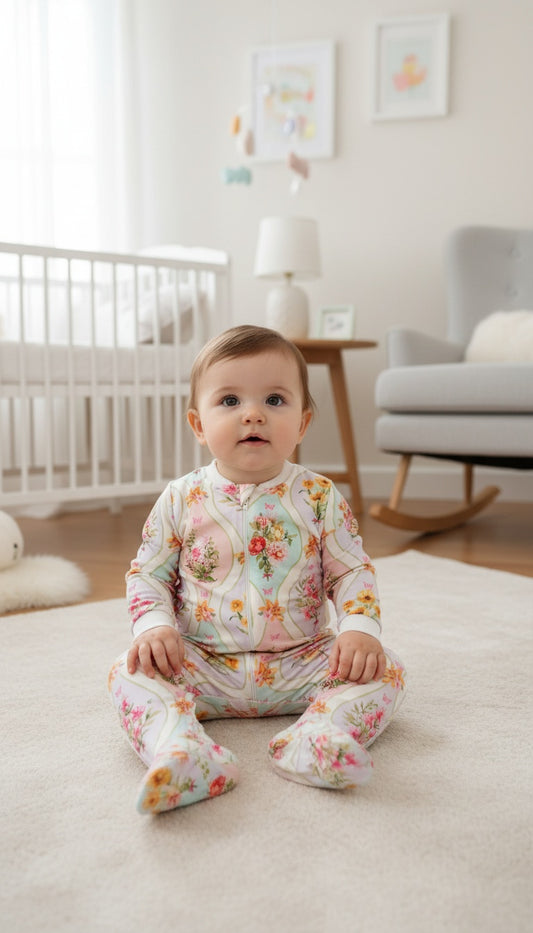 Bouquette de Flores - Enterizo Bebe READY TO SHIP