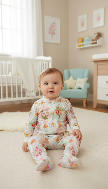 Bouquette de Flores - Enterizo Bebe READY TO SHIP