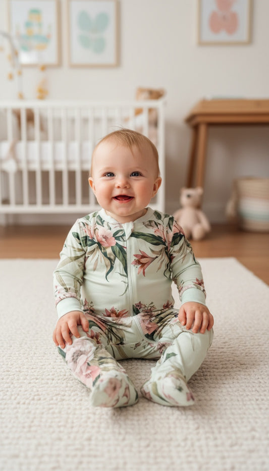Romance de Otoño - Enterizo Bebe READY TO SHIP