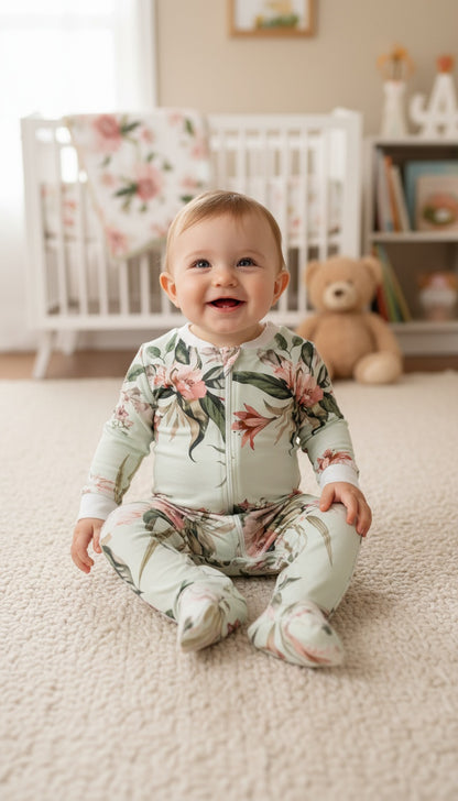 Romance de Otoño - Enterizo Bebe READY TO SHIP