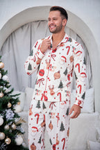 Merry Xmass - HOMBRE: Camisa Manga Larga y Pantalon