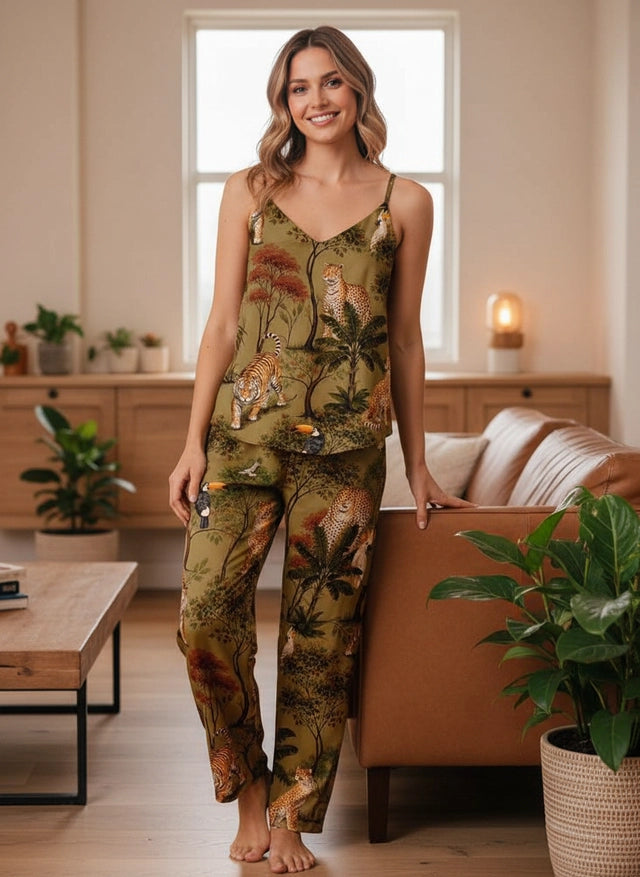 Jungla Oliva - Tiritas + pantalon