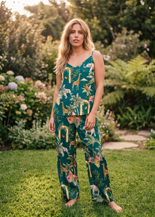Selva Hindu Jade - Tiritas + pantalon