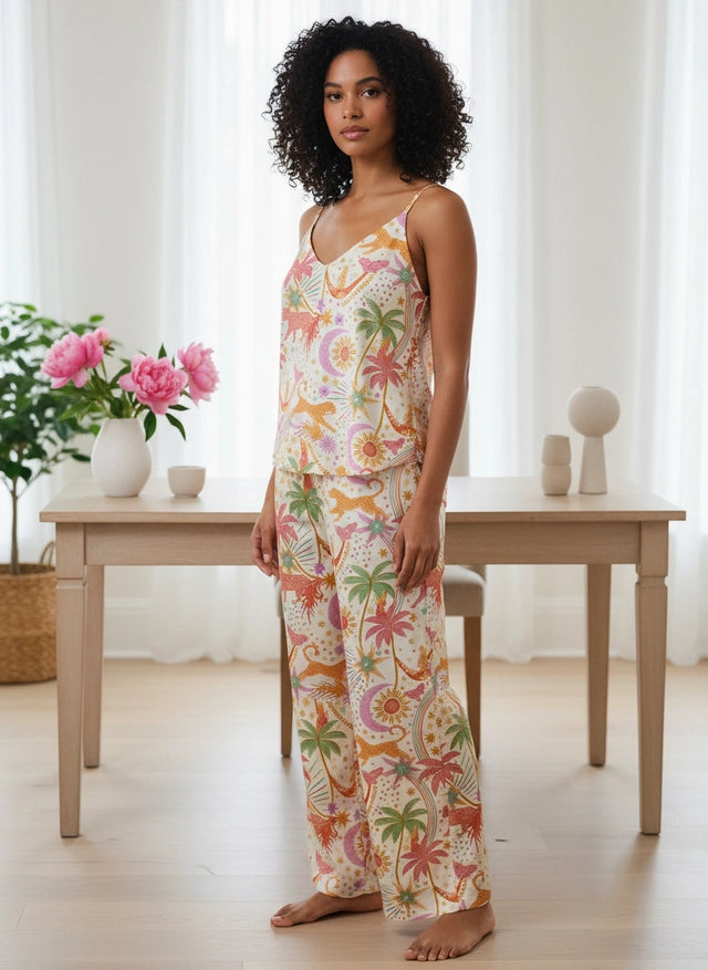 Paradise White - Tiritas + pantalon
