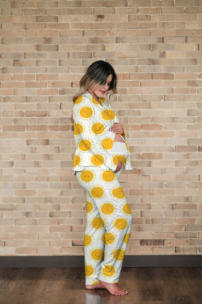 Solecitos - Camisa Manga Larga y Pantalon Maternidad