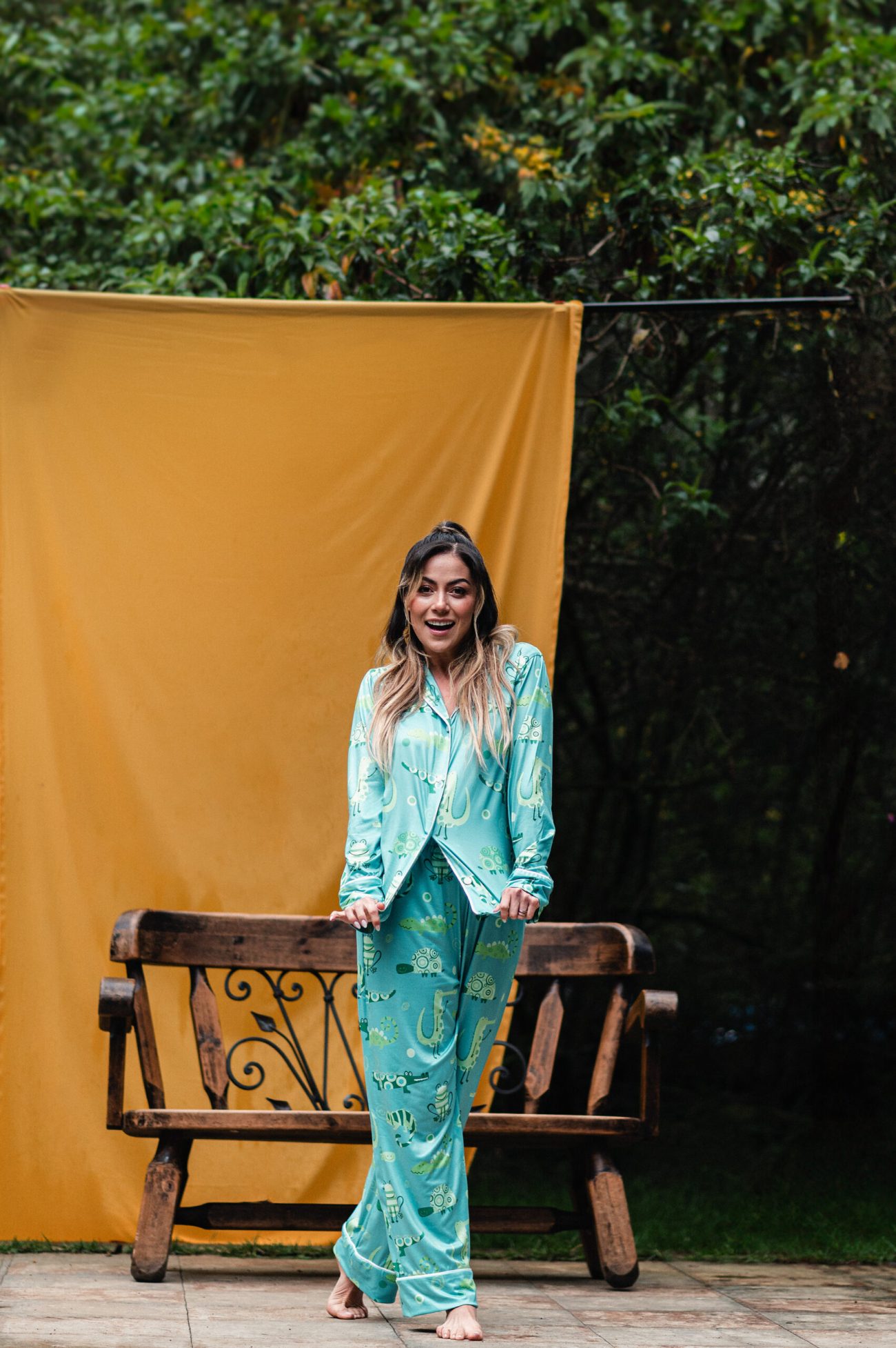 COCODRILOS EN VERDE - MUJER: Camisa y Pantalon