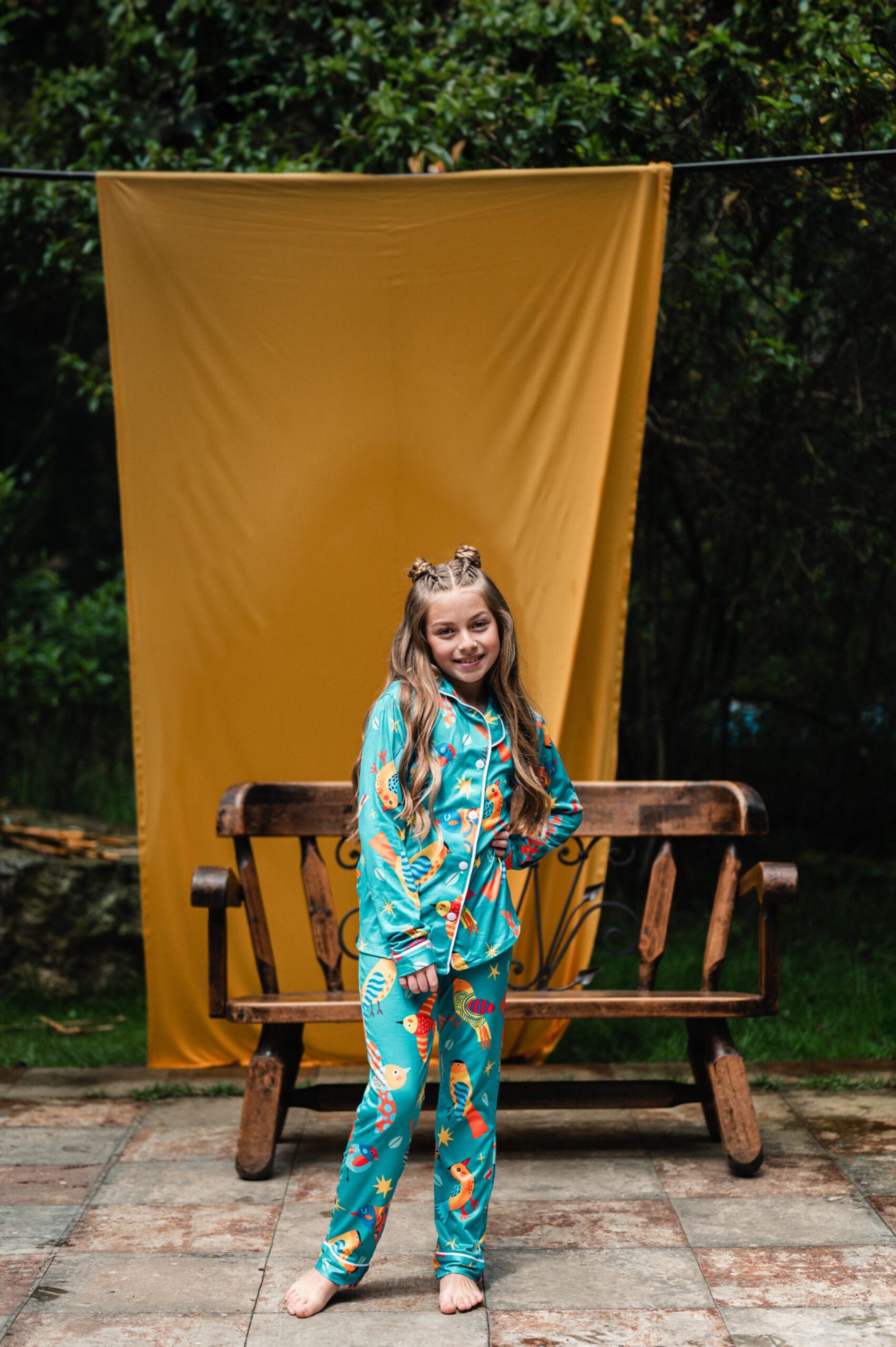 COLORFUL BIRDS - KIDS: Camisa y Pantalon