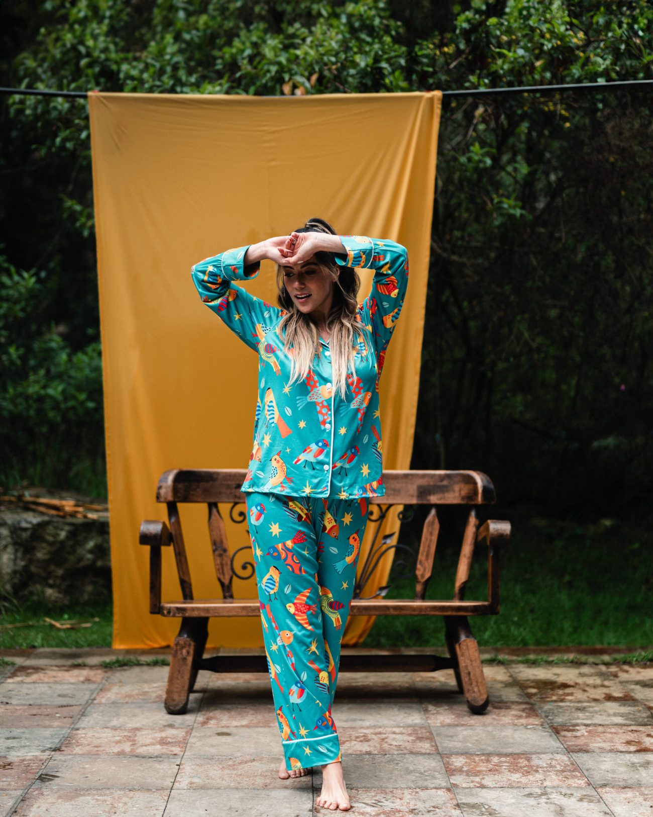 COLORFUL BIRDS - MUJER: Camisa y Pantalon